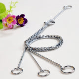 35cm Pet P Chain Pet Collars Pet Neck Strap Dog Neckband Snake Chain Dog Chain Solid Metal Chain Dog Collar, 35cm x 2mm