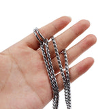 50cm x 3mm Pet P Chain Pet Collars Pet Neck Strap Dog Neckband Snake Chain Dog Chain Dog Collar, 50cm x 3mm