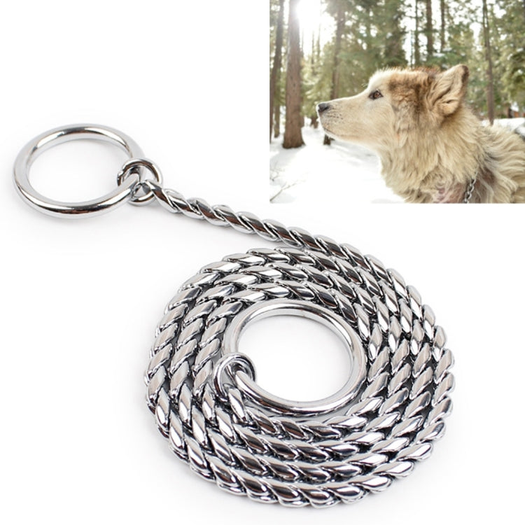 55cm Pet P Chain Pet Collars Pet Neck Strap Dog Neckband Snake Chain Dog Chain Dog Collar, 55cm