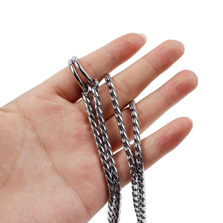 55cm Pet P Chain Pet Collars Pet Neck Strap Dog Neckband Snake Chain Dog Chain Dog Collar, 55cm