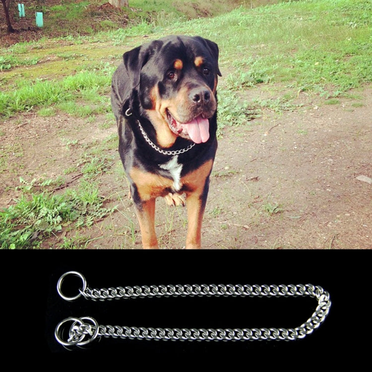 55cm Pet P Chain Pet Collars Pet Neck Strap Dog Neckband Snake Chain Dog Chain Dog Collar, 55cm