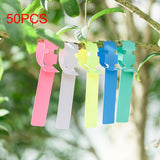 50 PCS Waterproof Label Floral Plant Label Gardening Label,Random Color Delivery, Plant Label 2