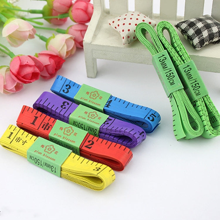 20 PCS 1.5m Long Multi-function Soft Tape Measure, Random Color Delivery, C03-11 C03-11