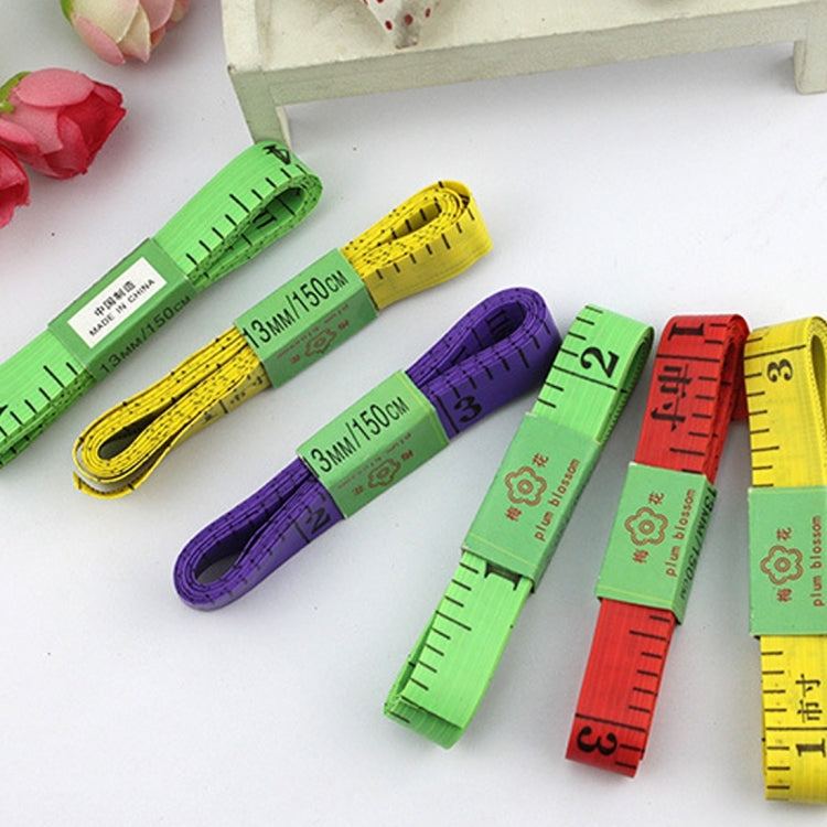 20 PCS 1.5m Long Multi-function Soft Tape Measure, Random Color Delivery, C03-11