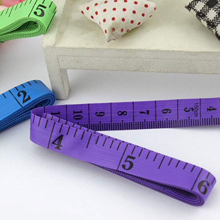 20 PCS 1.5m Long Multi-function Soft Tape Measure, Random Color Delivery, C03-11