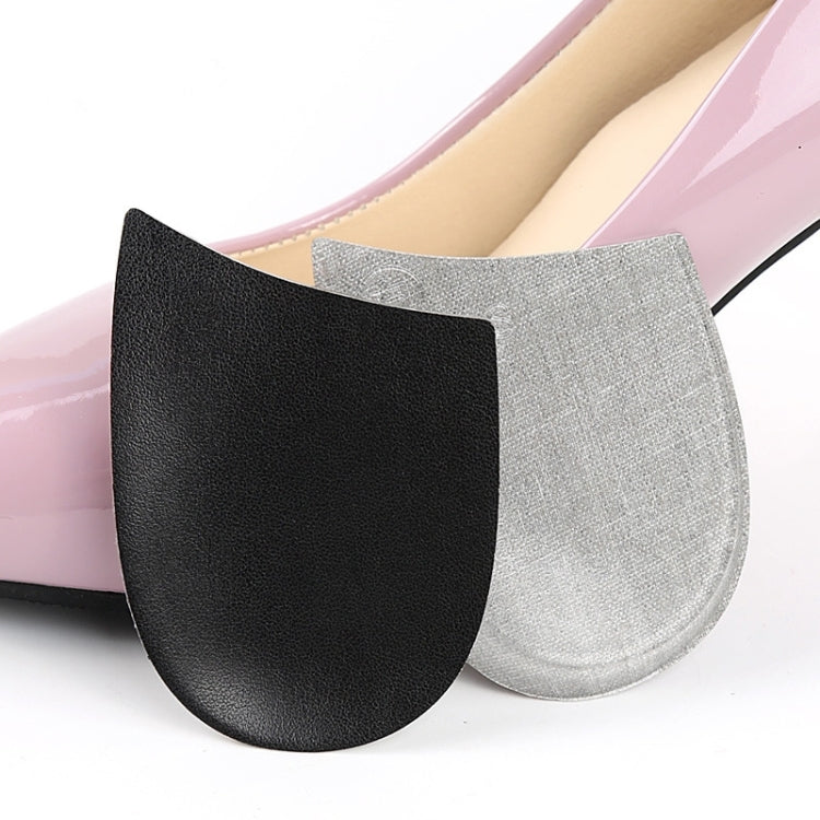 Upgraded Version of Men And Women O / X Leg Correction Insole Inside / Outside Eight Feet Orthopedic Correction Heel Pad Black