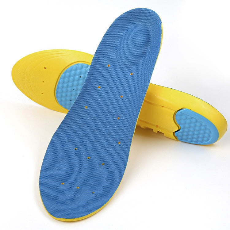 1 Pair Stretch Breathable Absorbent Deodorant Sports Tourism And Leisure Comfort Cushioning Insole, Size: L(42-44Yards), Size: L(42-44Yards) blue, Size: L(42-44Yards) gray