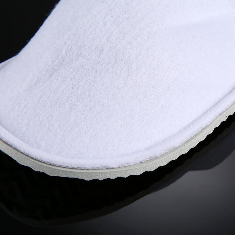 10 Pairs Hotel Supplies Portable Disposable Travel Slippers, Length: 26cm, Slippers