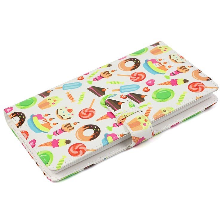 Dessert Pattern 3 inch DIY PU Mini Creativity Insert Type 32 Pages Exquisite Photo Album for Polaroid, Dessert