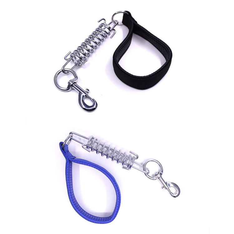 Pet Medium Large Dogs Cushion Traction Rope Spring Foam Handle Explosion-proof Short Chain, Size: 3mm*40cm, Foam Width: 2cm, Size: 3mm*40cm, Foam Width: 2cm