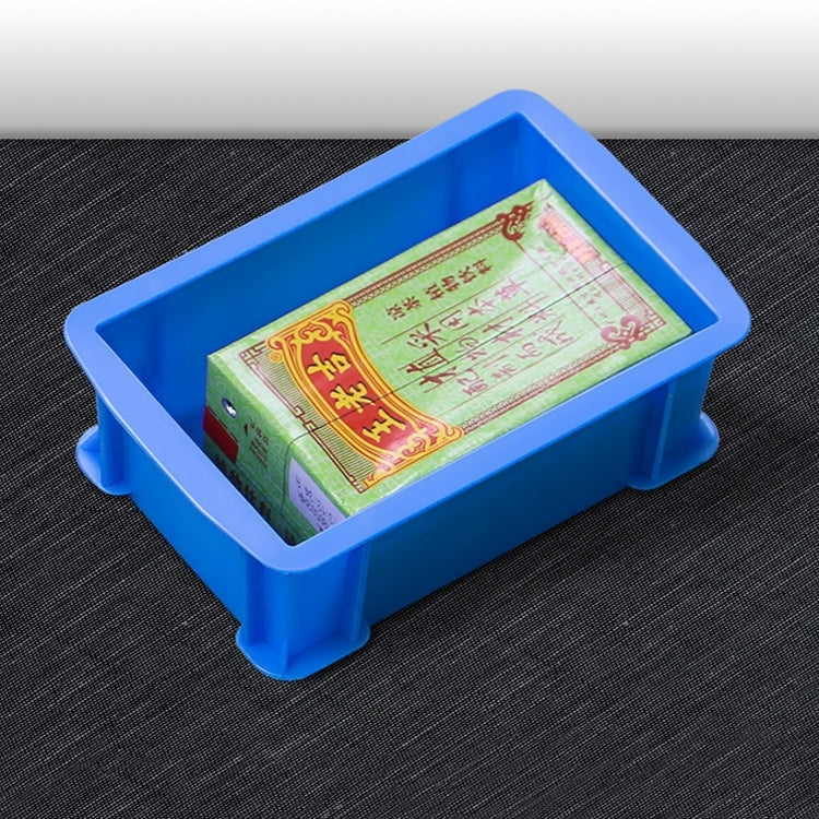Thick Multi-function Material Box Brand New Flat Plastic Parts Box Tool Box, Size: 15.6cm x 10.1cm x 5.3cm, 15.6cm x 10.1cm x 5.3cm 15.6cm x 10.1cm x 5.3cm Blue