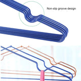 10pcs Household Stainless Steel PVC Coating Anti-skid Traceless Clothes Drying Rack