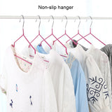 10pcs Household Stainless Steel PVC Coating Anti-skid Traceless Clothes Drying Rack