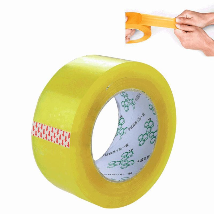 45mm Width 15mm Thickness Package Sealing Packing Tape Roll Sticker, 45mm Width 15mm Thickness (Clear White), 45mm Width 15mm Thickness (Transparent Yellow), 45mm Width 15mm Thickness (Yellow)