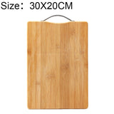 Kitchen Rectangular Bamboo Chopping Block Thickening Cutting Board, Size: 30cm x 20cm, Size: 30cm x 20cm