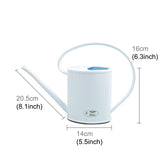 Watering Pot PP Gardening Supplies Watering Can Long Mouth Watering Irrigation Tools Portable Flower Pots, Capacity: 1.3L, Random Color Delivery, Capacity: 1.3L