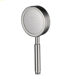Removable and Washable 304 Stainless Steel Round Pressurized Handheld Shower Head, Size: 117mm, Pattern E