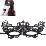 Halloween Masquerade Party Dance Sexy Lady Lace Crown Mask, Crown