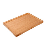 Bamboo Right Angle Tea Tray Tea Table, Size: 44x32cm, Size: 44x32cm