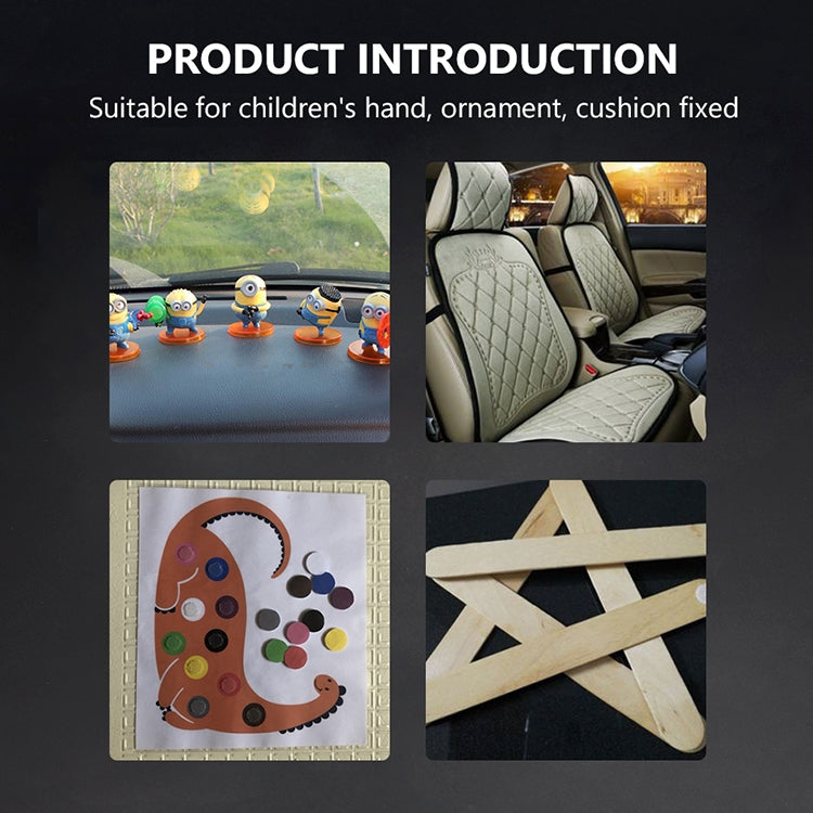 1000 PCS 20mm Round Nylon Adhesive Hook and Loop Fastener, 20mm (Black), 20mm (White)