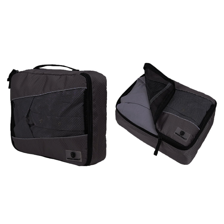 3 PCS / Sets Multi-function Football Texture 210D Polyester Waterproof Travel Clothes Underwear Storage Bag