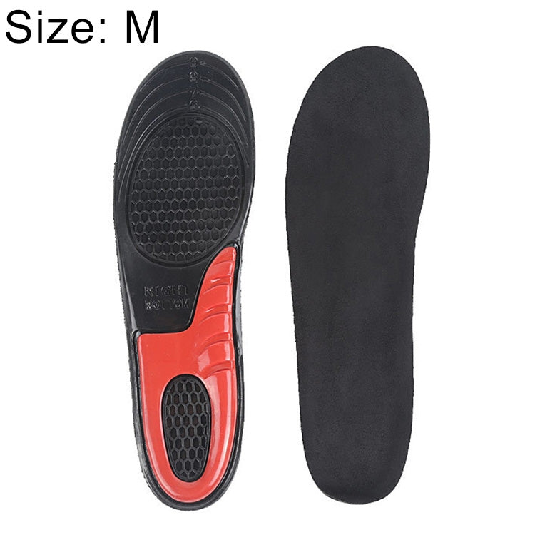 1 Pair Military Training Shock Resistance Sports Insoles Soft and Comfortable Stretch Thick Insoles, Size: M(38-42 Yards), Size: M(38-42 Yards) Size: M(38-42 Yards) Black