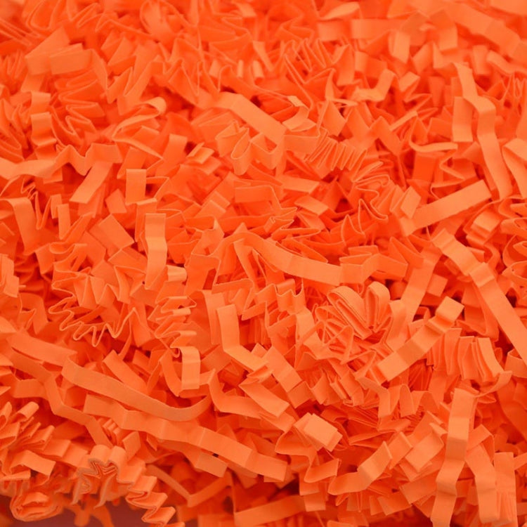 20g RF1101-20 Raffiti Filler Paper Grass Shredded Crumpled Wedding Decorations Party Gift Box Filling Orange