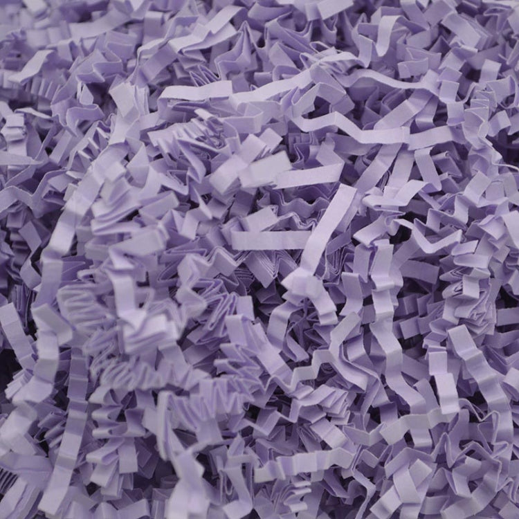 20g RF1101-20 Raffiti Filler Paper Grass Shredded Crumpled Wedding Decorations Party Gift Box Filling Light Purple