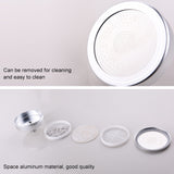 Removable and Washable 304 Stainless Steel Round Pressurized Handheld Shower Head, Size: 80mm, Pattern F
