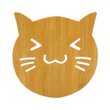 5pcs Cute Cartoon Kitchen Table Protect Wood Cup Pad Heat Insulation Coaster Mat, Random Style Delivery, Table Mats 2