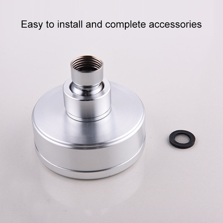 Removable and Washable 304 Stainless Steel Round Pressurized Handheld Shower Head, Size: 80mm, Pattern K