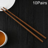 10 Pairs Natural Iron Wood Non-slip Chopsticks Default Title