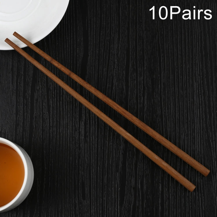 10 Pairs Natural Iron Wood Non-slip Chopsticks Default Title