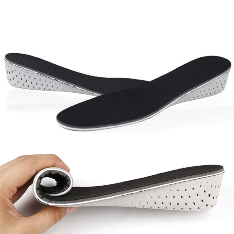 1 Pair EVA Breathable Insert Shoes Height Increase Insoles, Height: 2cm, Height: 2cm Height: 2cm