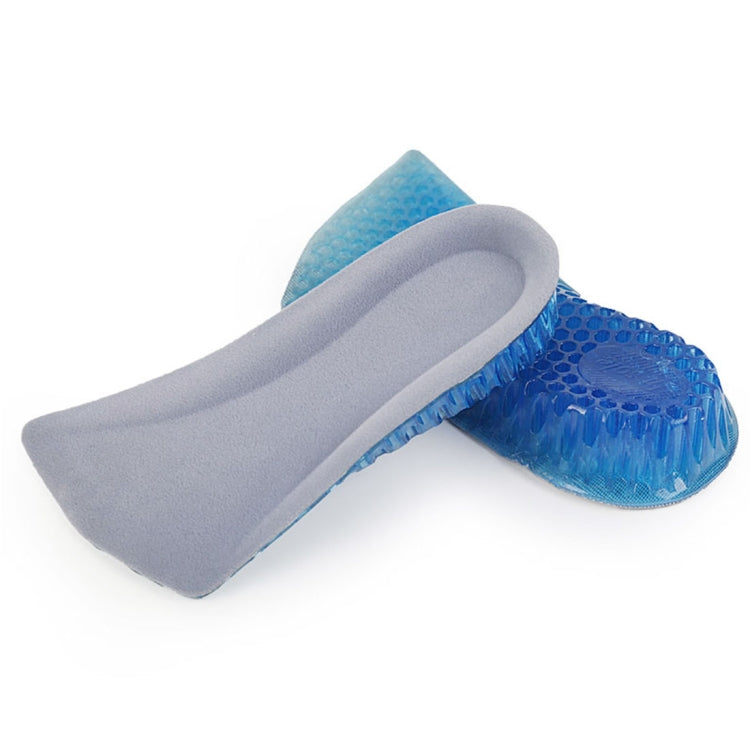 1 Pair 3cm Honeycomb Stretch Insert Shoes Height Increase Half Insoles, 3cm Honeycomb Increase Insoles