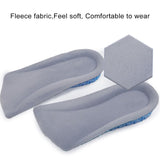 1 Pair 3cm Honeycomb Stretch Insert Shoes Height Increase Half Insoles, 3cm Honeycomb Increase Insoles