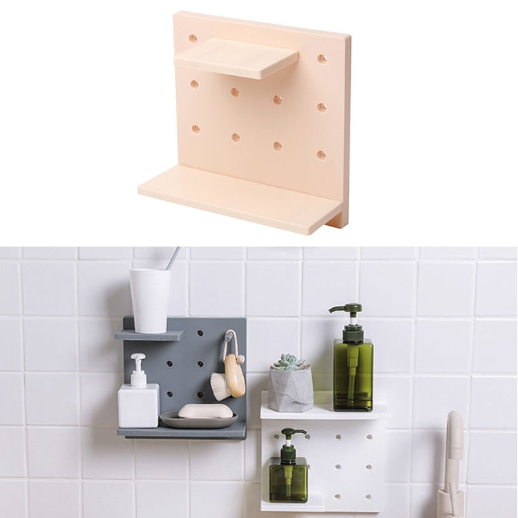 Plastic Board Living Room Bathroom Kitchen Wall Decoration Storage Shelf
