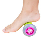 Yoga Health Care Wheel Neck Lumbar Leg Hand Foot Massage Wheel, Random Color Delivery, Length: 17cm