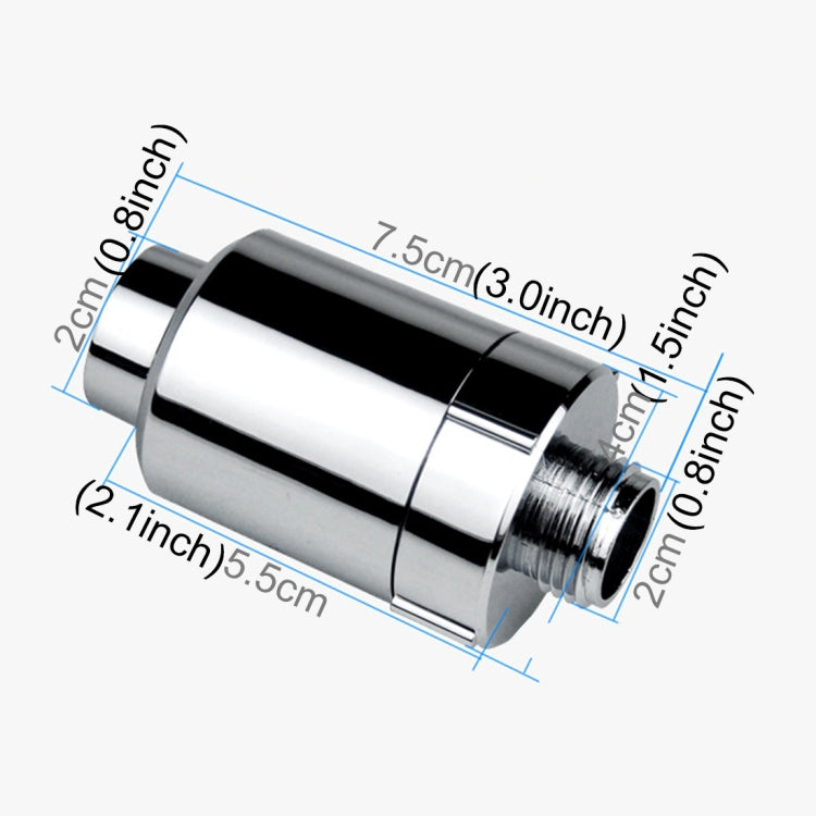 Anion Shower Faucet Chlorine Filter, Interface: 2cm, Chlorine Filter