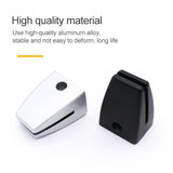 2 PCS Space Aluminum Alloy Desk Screen Clamps Screen Baffle