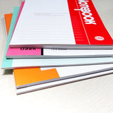 10 PCS 30 Pages A5 Soft Cover Diary Notebook Office Supply, Random Color Delivery, 30 Pages