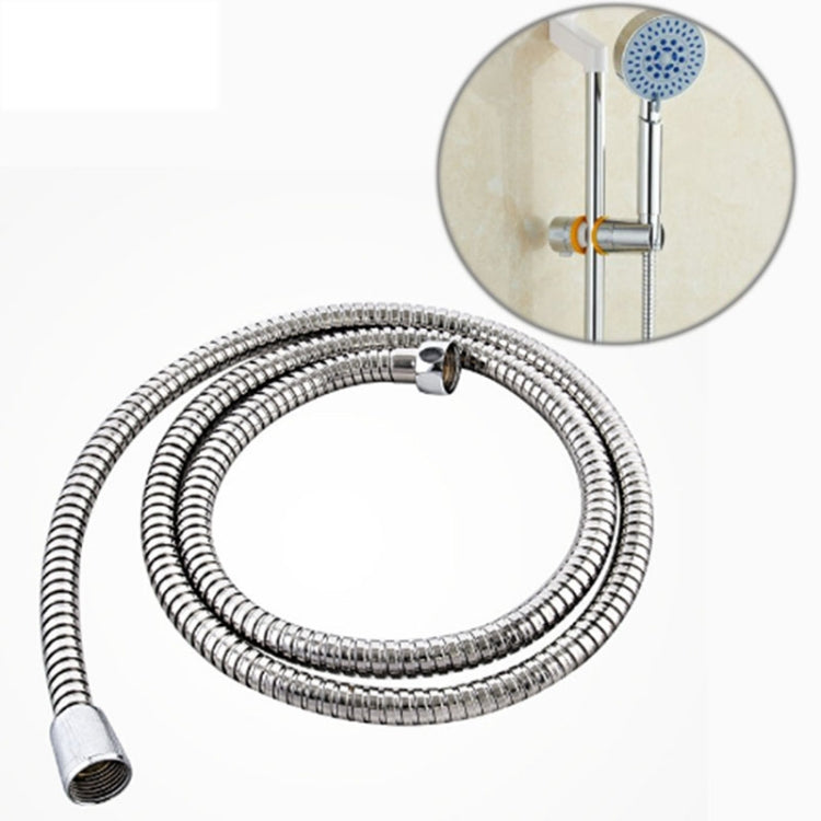 1.5m Flexible Stainless Steel Showerhead Hose Pipe Double Interlock Copper Interface Anti Burst Bath Water Pipe, 1.5m (Double Interlock) 1.5m (Double Interlock)