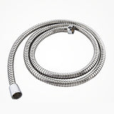 1.5m Flexible Stainless Steel Showerhead Hose Pipe Double Interlock Copper Interface Anti Burst Bath Water Pipe, 1.5m (Double Interlock)