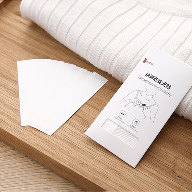 1 PACK Invisible Anti-light Stickers Shirt Straps Double-sided Adhesive Seamless V-neck Fixed Anti-slip