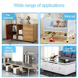 2 PCS 2 inch Furniture Cabinet Coffee Table Silent Screw Universal Wheel, 2 inch Screw Universal Wheel