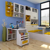 2 PCS 2 inch Furniture Cabinet Coffee Table Silent Universal Brake Wheel, 2 inch Universal Brake Wheel