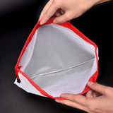 10 PCS Double-Stitched Strength Reusable Fruit Sandwich Pouch Mesh Storage Bags, Size: 30cm x 20cm, Random Color Delivery, Size: 30cm x 20cm