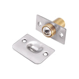 1 Pair 107 Stainless Steel Invisible Door Bead Spring Beads Special Bead Lock Door Bead, 107 Copper + stainless Steel Panel