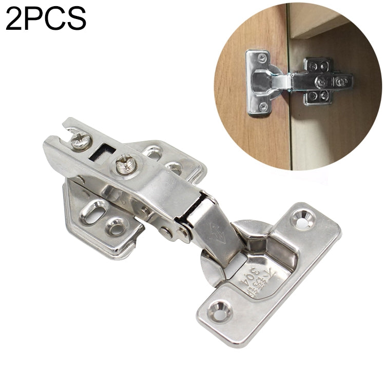 2 PCS Stainless Steel Hydraulic Hinge Copper Rod Hydraulic Buffer Hinge, 781 Straight Arm, 781 Straight Arm 781 Straight Arm