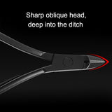 12 in 1 Advanced Stainless Nail Care Clipper Pedicure Manicure Kits with Leather Case, Red+Black, Yellow+Black